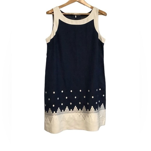 Jessica Howard blue & white dress size 12‎ - Picture 3 of 6